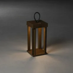 Lampe à poser Konstsmide Cannes LED Rouille, 5 lumières