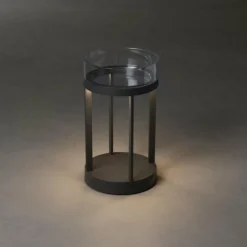 Lampe à poser Konstsmide Chieti LED Gris, 1 lumière