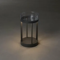 Lampe à poser Konstsmide Chieti LED Gris, 1 lumière