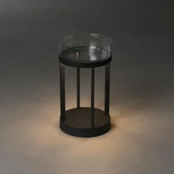 Lampe à poser Konstsmide Chieti LED Noir, 1 lumière