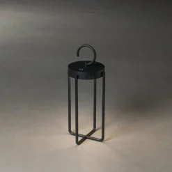 Lampe à poser Konstsmide Manorola LED Noir, 1 lumière