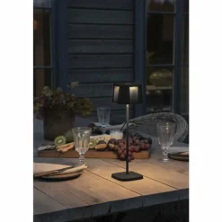 Lampe à poser Konstsmide Nice LED Noir, 5 lumières