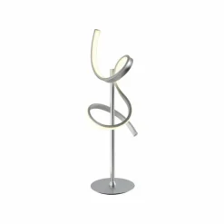 Luminaires Leuchten Direkt Lampes À Poser|Lampe à poser Leuchten Direkt CURLS LED Argenté, 1 lumière