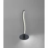 Luminaires Leuchten Direkt Éclairage Led|Lampe à poser Leuchten-Direkt WAVE LED Noir, 1 lumière