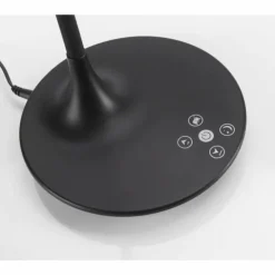 Luminaires Leuchten Direkt Éclairage Led|Lampe à poser Leuchten-Direkt RAFAEL LED Noir, 1 lumière, Détecteur de mouvement