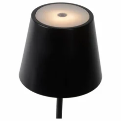 Lampe à poser Lucide JUSTIN LED Noir, 1 lumière