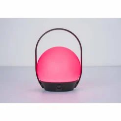 Lampe à poser Lutec Cardi LED Noir, Blanc, 1 lumière, Changeur de couleurs