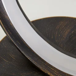 hofstein Éclairage Led|Lampe à poser Medle LED Rouille, 1 lumière