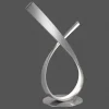 Luminaires Paul Neuhaus Éclairage Led|Lampe à poser Paul Neuhaus LINDA LED Acier inoxydable, 1 lumière