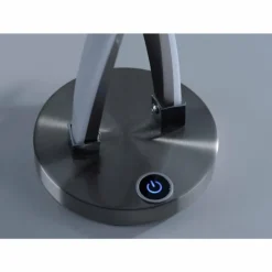Luminaires Paul Neuhaus Éclairage Led|Lampe à poser Paul Neuhaus POLINA LED Acier inoxydable, 1 lumière