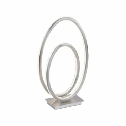 Lampe à poser Paul Neuhaus Q-NEVIO LED Nickel mat, 1 lumière, Télécommandes