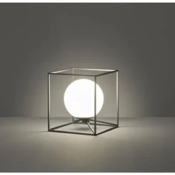 Luminaires Reality Lampes À Poser|Lampe à poser Reality GABBIA Noir, 1 lumière