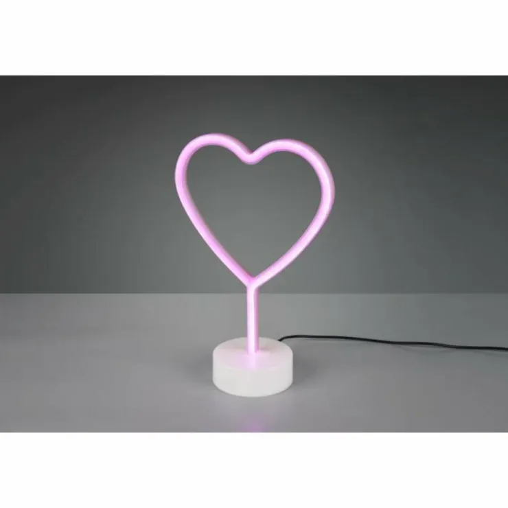 Luminaires Reality Lampes À Poser|Lampe à poser Reality HEART LED Blanc, 1 lumière