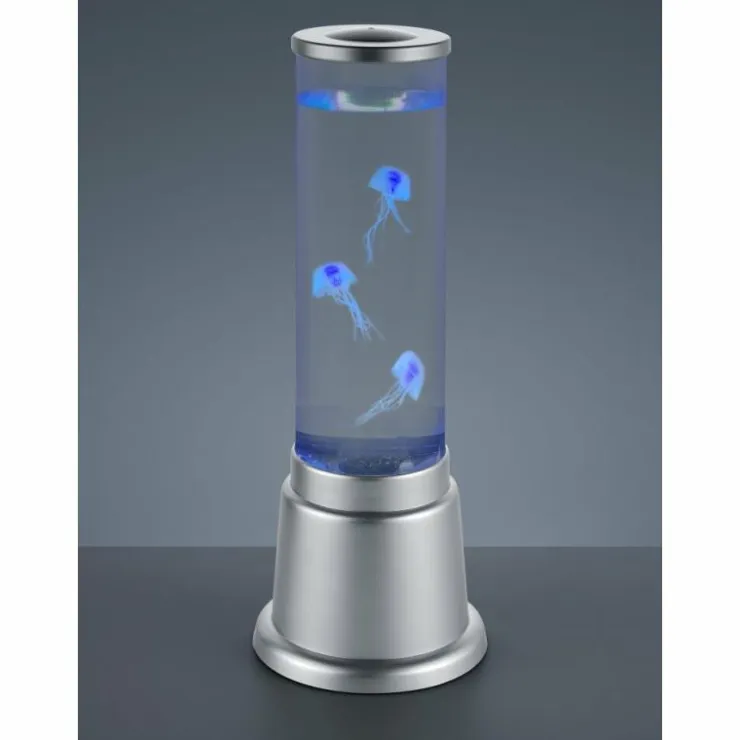 Luminaires Reality Éclairage Led|Lampe à poser Reality Jelly LED Titane, 1 lumière, Changeur de couleurs
