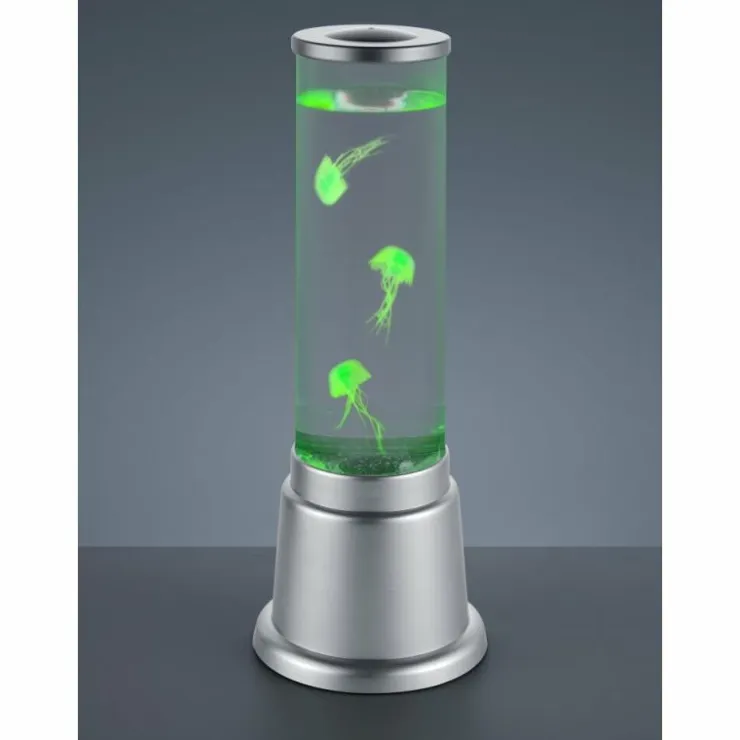 Luminaires Reality Éclairage Led|Lampe à poser Reality Jelly LED Titane, 1 lumière, Changeur de couleurs
