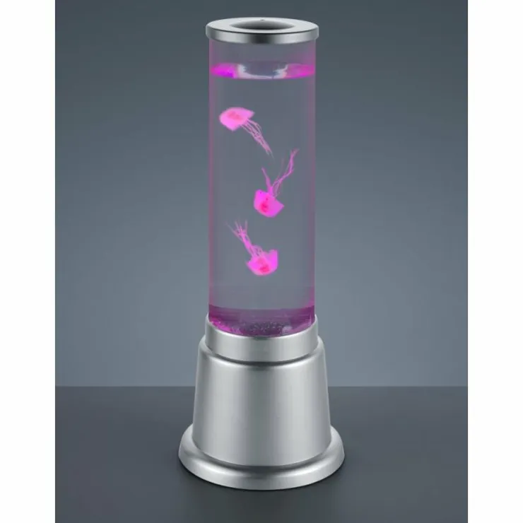 Luminaires Reality Éclairage Led|Lampe à poser Reality Jelly LED Titane, 1 lumière, Changeur de couleurs