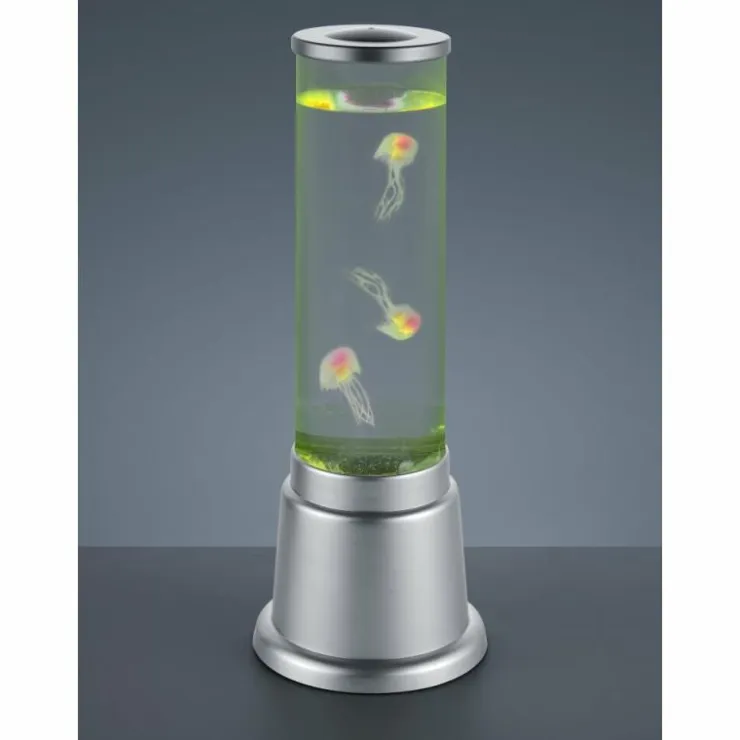 Luminaires Reality Éclairage Led|Lampe à poser Reality Jelly LED Titane, 1 lumière, Changeur de couleurs