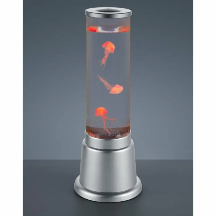 Luminaires Reality Éclairage Led|Lampe à poser Reality Jelly LED Titane, 1 lumière, Changeur de couleurs