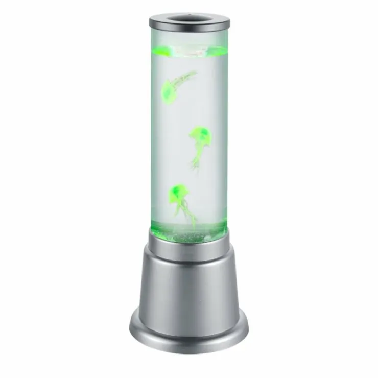 Luminaires Reality Éclairage Led|Lampe à poser Reality Jelly LED Titane, 1 lumière, Changeur de couleurs
