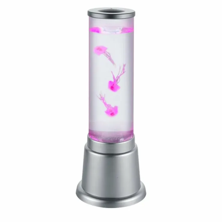 Luminaires Reality Éclairage Led|Lampe à poser Reality Jelly LED Titane, 1 lumière, Changeur de couleurs