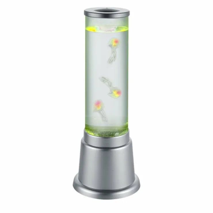 Luminaires Reality Éclairage Led|Lampe à poser Reality Jelly LED Titane, 1 lumière, Changeur de couleurs