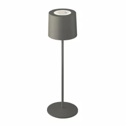 Lampe à poser SCHÖNER WOHNEN-Kollektion Sun LED Gris, 1 lumière, Changeur de couleurs