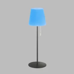 Lampe à poser SCHÖNER WOHNEN-Kollektion Talent LED Anthracite, 1 lumière, Télécommandes, Changeur de couleurs