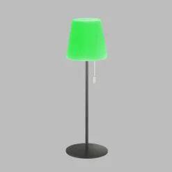 Lampe à poser SCHÖNER WOHNEN-Kollektion Talent LED Anthracite, 1 lumière, Télécommandes, Changeur de couleurs