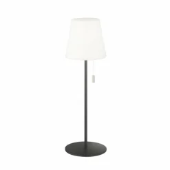 Lampe à poser SCHÖNER WOHNEN-Kollektion Talent LED Anthracite, 1 lumière, Télécommandes, Changeur de couleurs