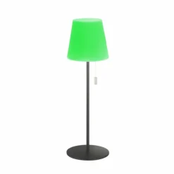 Lampe à poser SCHÖNER WOHNEN-Kollektion Talent LED Anthracite, 1 lumière, Télécommandes, Changeur de couleurs