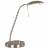 Luminaires Steinhauer Éclairage Led|Lampe à poser Steinhauer Mexlite LED Acier inoxydable, 1 lumière