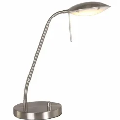 Luminaires Steinhauer Éclairage Led|Lampe à poser Steinhauer Mexlite LED Acier inoxydable, 1 lumière