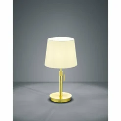 Luminaires Trio Lampes À Poser|Lampe à poser Trio LYON Laiton, 1 lumière