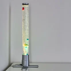 hofstein Éclairage Led|Lampe à poser Wanas LED Titane, 1 lumière