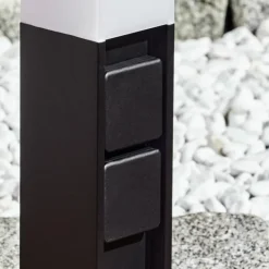 lampe à prise électrique Papacal LED Noir, 1 lumière