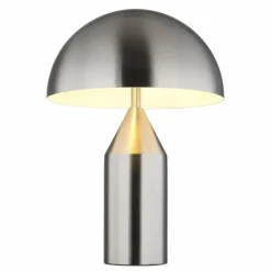 Luminaires Globo Lighting Lampes À Poser|Lampe Champignon Atoma Lampe à poser Nickel mat, 2 lumières