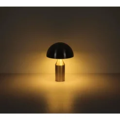 Luminaires Globo Lighting Lampes À Poser|Lampe Champignon Atoma Lampe à poser Nickel mat, 2 lumières