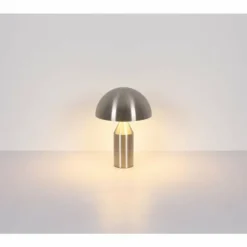 Luminaires Globo Lighting Lampes À Poser|Lampe Champignon Atoma Lampe à poser Nickel mat, 2 lumières