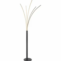 Luminaires Globo Lighting Éclairage Led|Lampe courbe Globo BIZZY LED Noir, 1 lumière