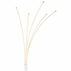 Luminaires Globo Lighting Lampadaires Et Lampes Sur Pied|Lampe courbe Globo BIZZY LED Blanc, 1 lumière