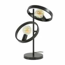 hofstein Lampes À Poser|Lampe de table Hover Anthracite, 1 lumière