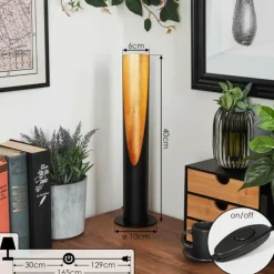 hofstein Éclairage Led|Lampe de table Aleman LED, 1 lumière