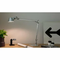 Luminaires Artemide Lampes À Poser|Lampe de table Artemide Tolomeo Aluminium, 1 lumière