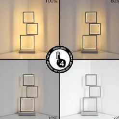 hofstein Lampadaires Et Lampes Sur Pied|Lampe de table Bacolod LED Aluminium, 1 lumière