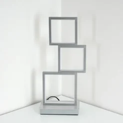 hofstein Lampadaires Et Lampes Sur Pied|Lampe de table Bacolod LED Aluminium, 1 lumière