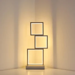 hofstein Lampadaires Et Lampes Sur Pied|Lampe de table Bacolod LED Aluminium, 1 lumière