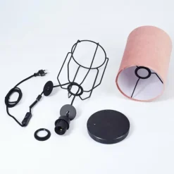 hofstein Lampes À Poser|Lampe de table Bornalle Noir, 1 lumière