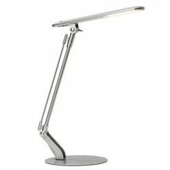 Luminaires Brilliant Lampes À Poser|Lampe de table Brilliant Leuchten Brendan LED Titane, 1 lumière