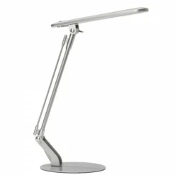 Luminaires Brilliant Lampes À Poser|Lampe de table Brilliant Leuchten Brendan LED Titane, 1 lumière
