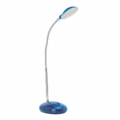 Luminaires Brilliant Éclairage Led|Lampe de table Brilliant Timmi LED Bleu, Transparent, 1 lumière
